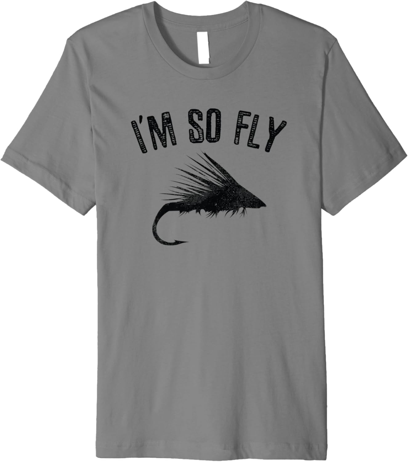 Mens Fly Fishing I'm So Fly Premium TShirt Clothing